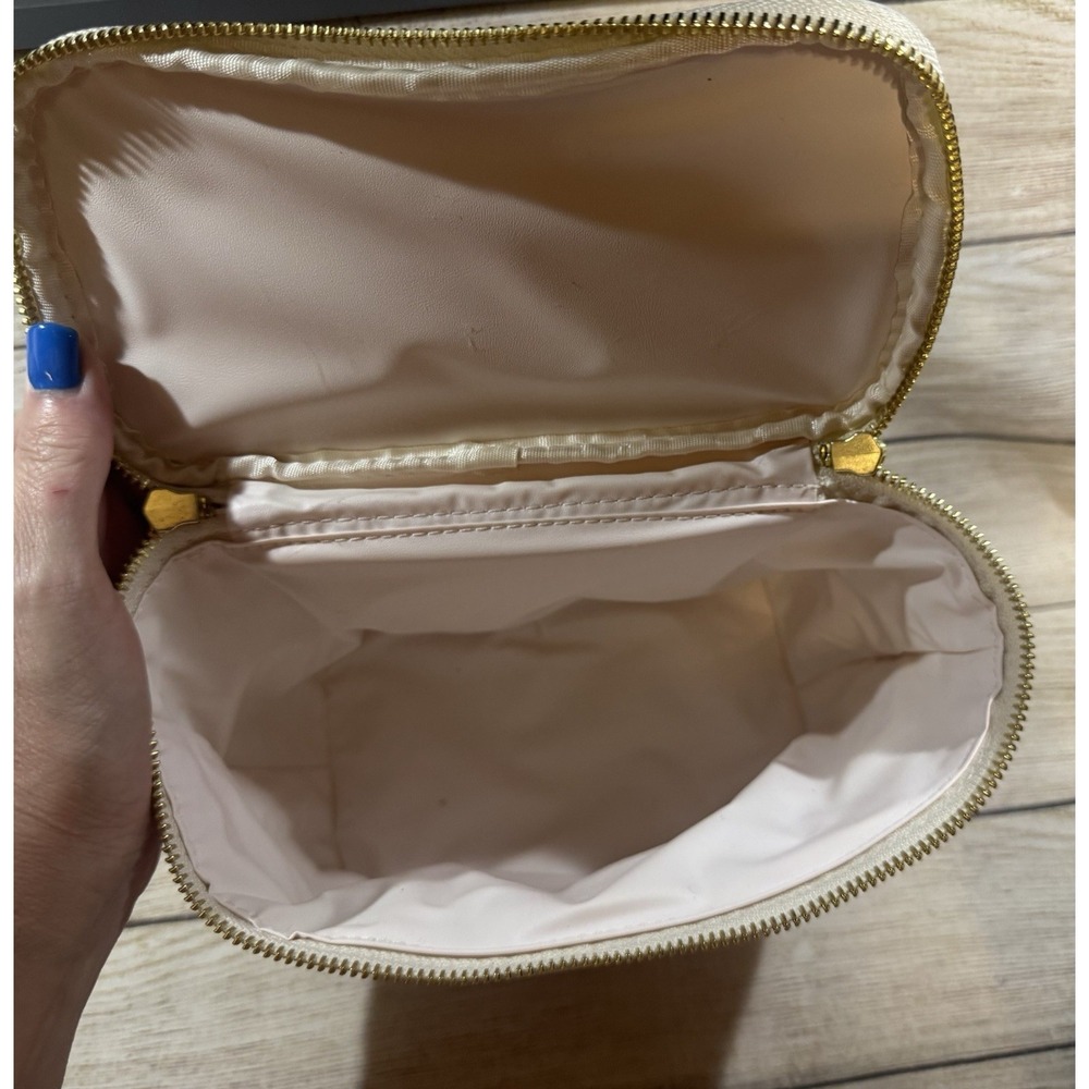 Kate Spade Just Desserts Strawberry Print Lunch / Makeup Bag Tote 10"x6" NWT GTH - Picture 6 of 6